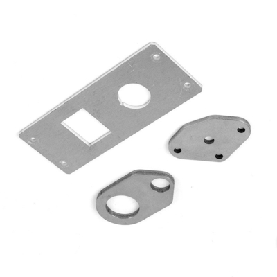 Galvanizli Elektrik Damgalama Parçaları Çinko Kaplama / Krom Kaplama